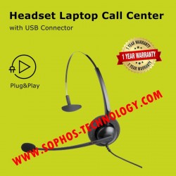 Headset Laptop Call Center...