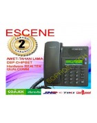 IP Phone Escene Kualitas Bagus, Tahan Lama, Suara Jernih dan Kencang